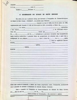 NÚMERO DO TÍTULO: SEM DADOS