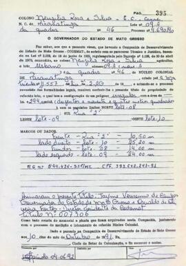 NÚMERO DO TÍTULO: 007306