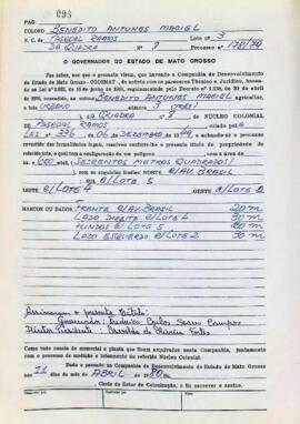 NÚMERO DO TÍTULO: SEM DADOS