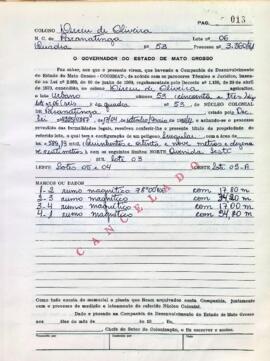 NÚMERO DO TÍTULO: SEM DADOS