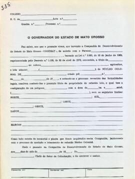 NÚMERO DO TÍTULO: SEM DADOS