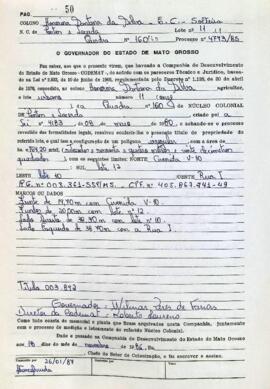 NÚMERO DO TÍTULO: 003892