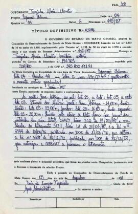 NÚMERO DO TÍTULO: 01086