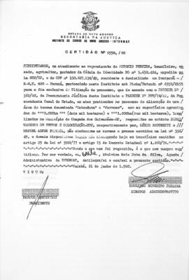 NÚMERO DA CERTIDÃO: 0358.82
