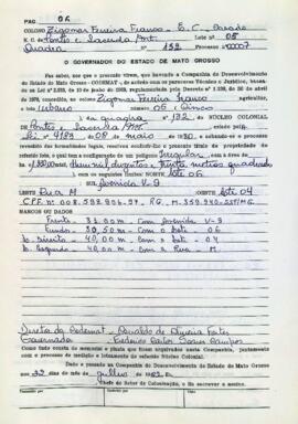 NÚMERO DO TÍTULO: SEM DADOS