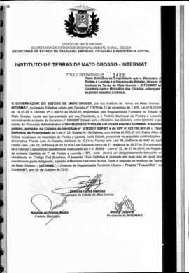 NÚMERO DO TÍTULO: 3482