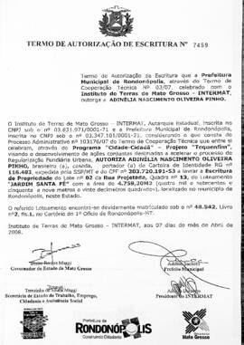 NÚMERO DO TERMO: SEM DADOS
