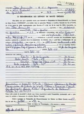 NÚMERO DO TÍTULO: 009757