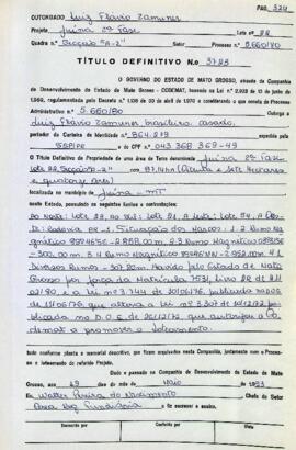 NÚMERO DO TÍTULO: 3723