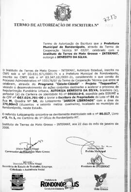 NÚMERO DO TERMO: SEM DADOS