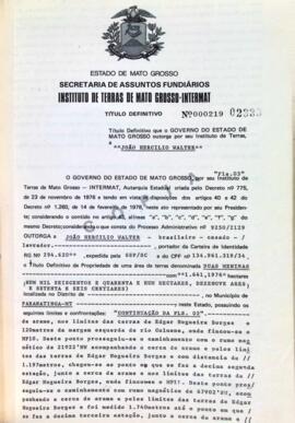 NÚMERO DO TÍTULO: 000219