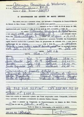 NÚMERO DO TÍTULO: 10001