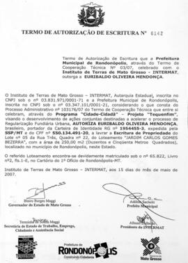 NÚMERO DO TERMO: 6142