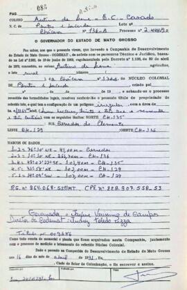 NÚMERO DO TÍTULO: 009686