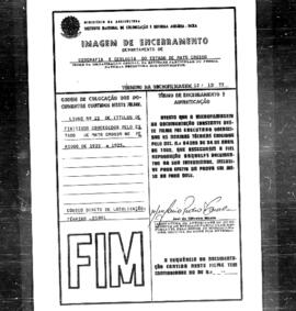 NÚMERO DO TÍTULO: SEM DADOS