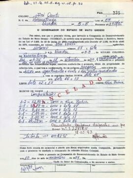 NÚMERO DO TÍTULO: 004395