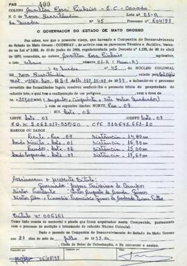 NÚMERO DO TÍTULO: 006161