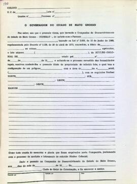 NÚMERO DO TÍTULO: SEM DADOS