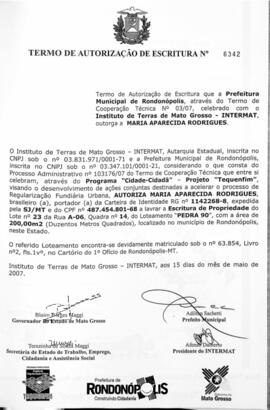 NÚMERO DO TERMO: 6342