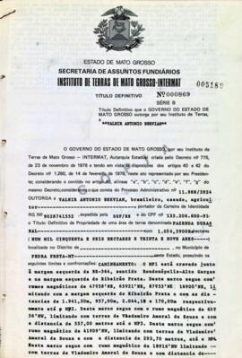 NÚMERO DO TÍTULO: 000869