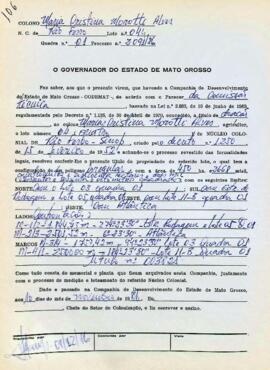 NÚMERO DO TÍTULO: 003825