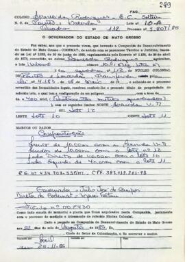 NÚMERO DO TÍTULO: 002430