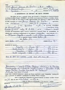 NÚMERO DO TÍTULO: 007302