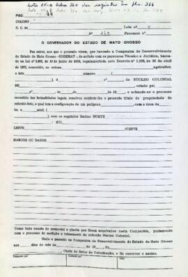 NÚMERO DO TÍTULO: SEM DADOS