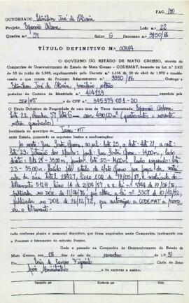 NÚMERO DO TÍTULO: 00984