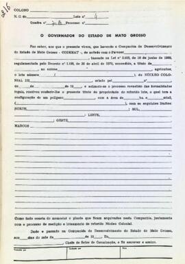 NÚMERO DO TÍTULO: SEM DADOS