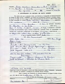 NÚMERO DO TÍTULO: 007176