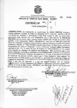NÚMERO DA CERTIDÃO: 056.98