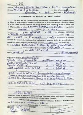 NÚMERO DO TÍTULO: 005725