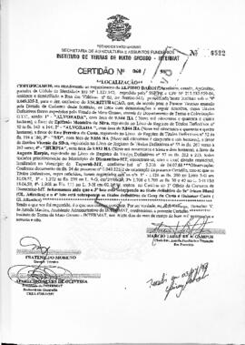 NÚMERO DA CERTIDÃO: 060.98