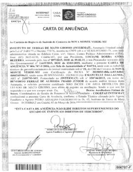 NÚMERO DA CERTIDÃO: 006.707-F.2016