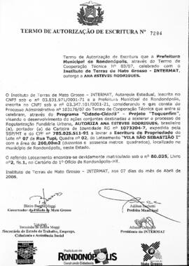 NÚMERO DO TERMO: SEM DADOS