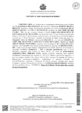 NÚMERO DA CERTIDÃO: 00651.2024