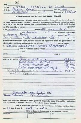 NÚMERO DO TÍTULO: SEM DADOS