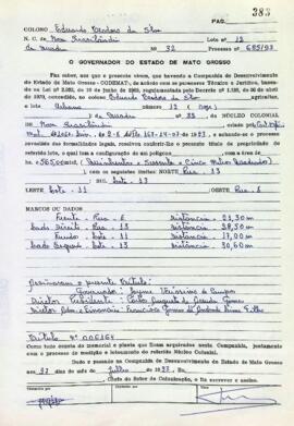 NÚMERO DO TÍTULO: 006164