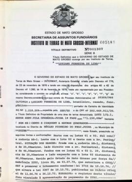NÚMERO DO TÍTULO: 001307