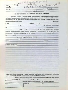 NÚMERO DO TÍTULO: SEM DADOS