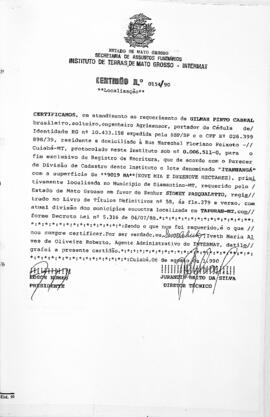 NÚMERO DA CERTIDÃO: 0154.90