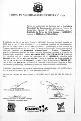 NÚMERO DO TERMO: 6306