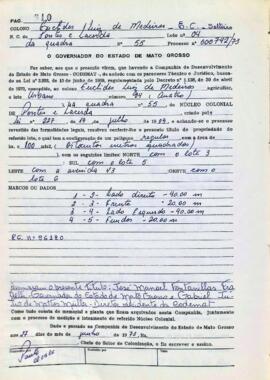 NÚMERO DO TÍTULO: SEM DADOS