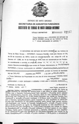 NÚMERO DO TÍTULO: 000055