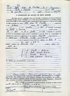 NÚMERO DO TÍTULO: SEM DADOS