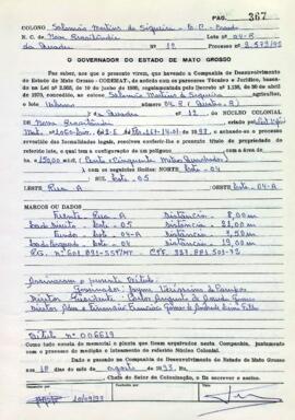 NÚMERO DO TÍTULO: 006619