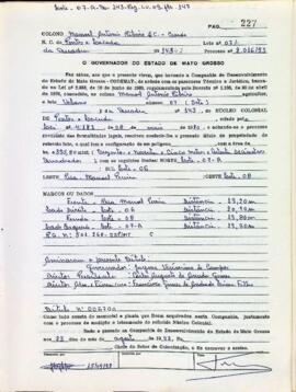 NÚMERO DO TÍTULO: 006700