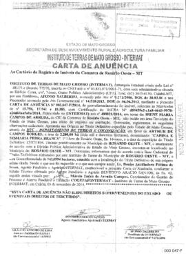 NÚMERO DA CERTIDÃO: 003.047-F.2014