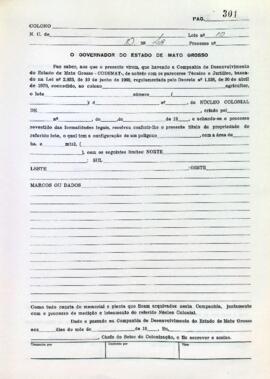 NÚMERO DO TÍTULO: SEM DADOS